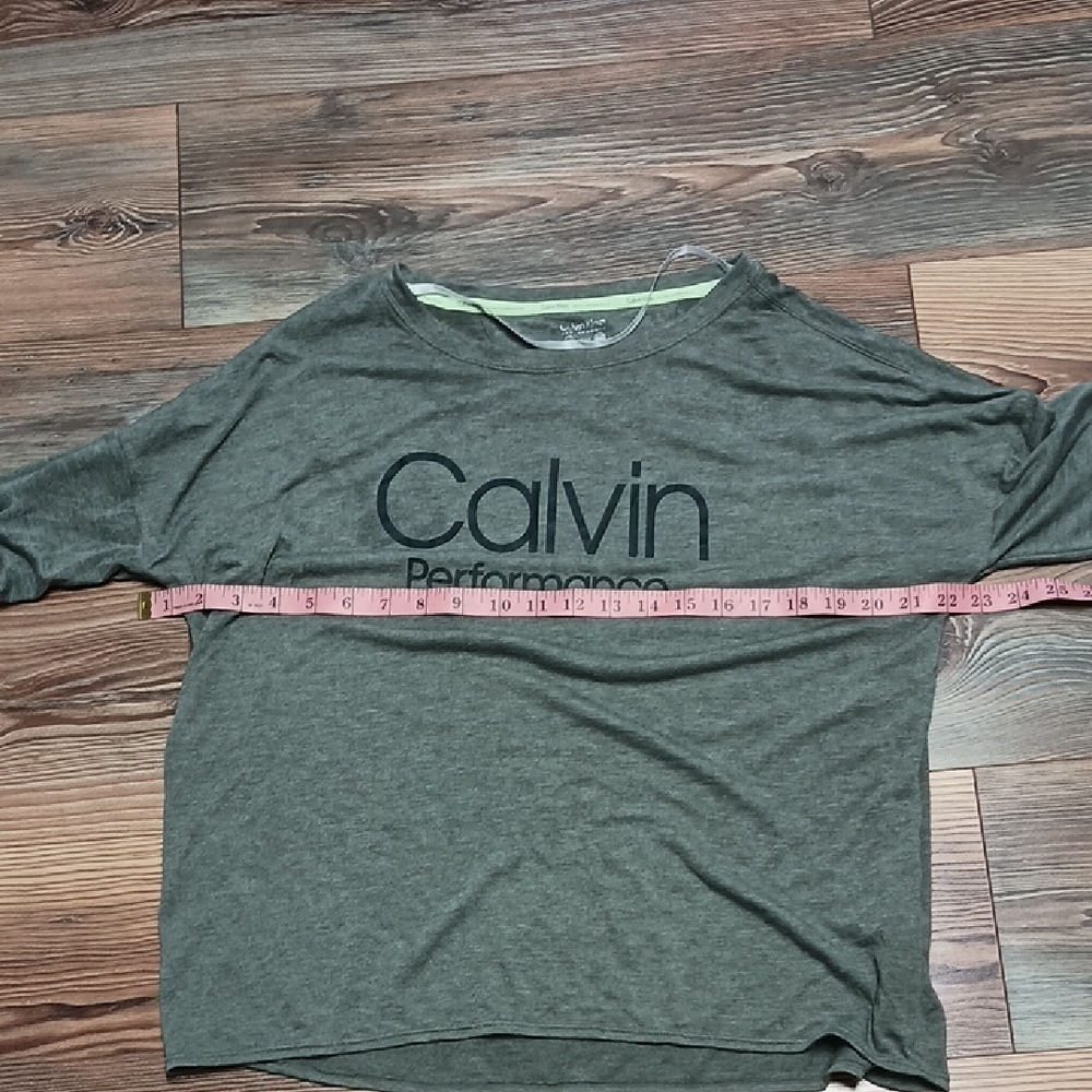 Calvin Performance Green Top - Picture 3 of 3